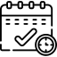 calender check icon