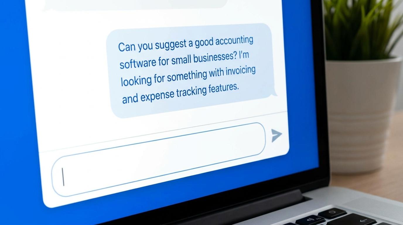 Prompts als neue Keywords: transaktionale Empfehlungsfrage im KI-Chat