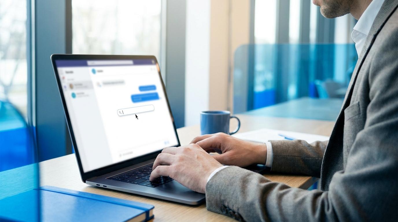 Von Keywords zu Prompts: Nutzer stellt der KI eine ganze Frage im Chat-Interface
